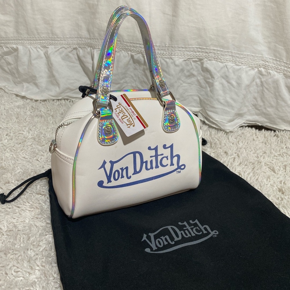 Von Dutch Bowling Bag Purse